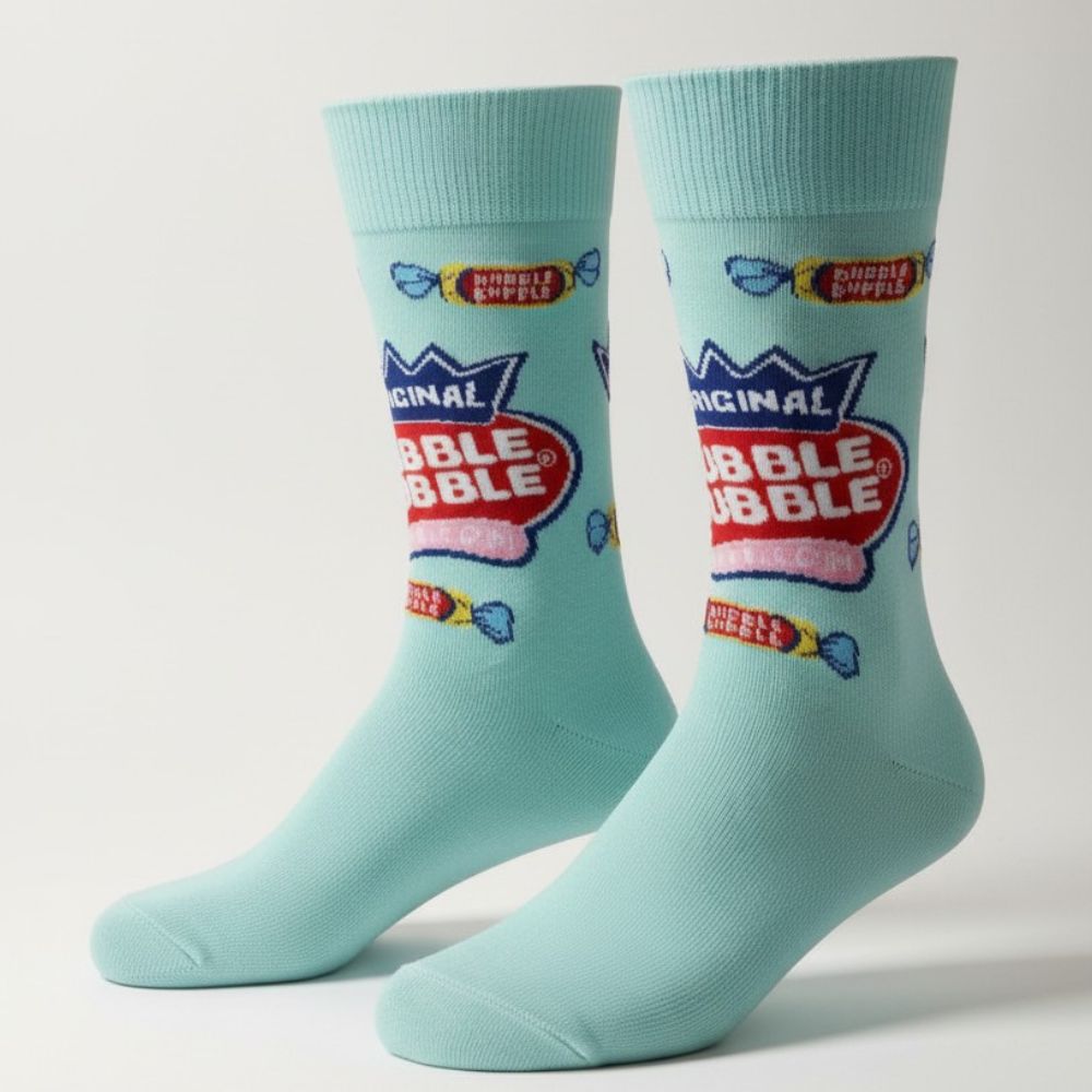 Socks - Dubble Bubble Mint Green