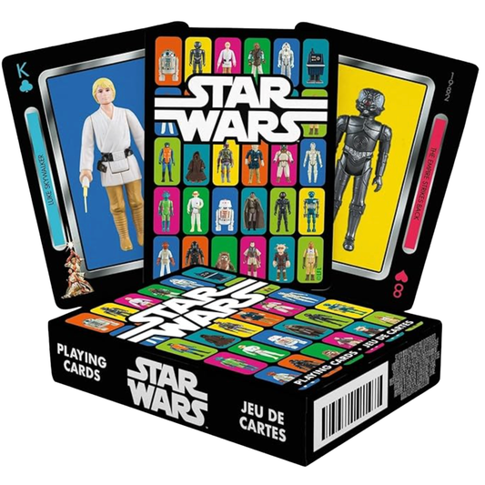 Licensed Playing Cards - Star Wars Vintage Kenner Action Figures
