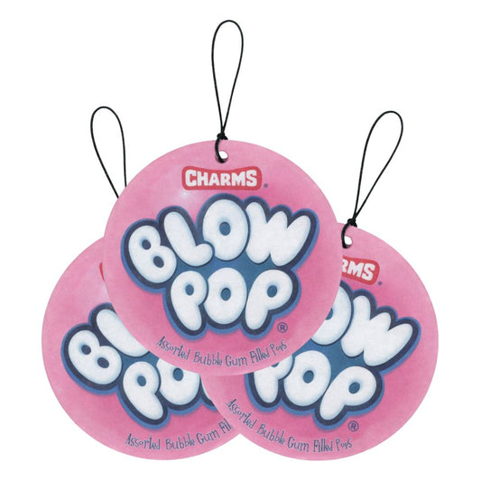 Air Freshener - Charms Blow Pop Bubble Gum Scent 3-Pack