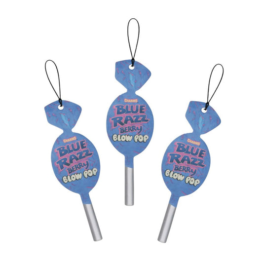 Air Freshener - Charms Blow Pop Blue Razz Berry Scent 3-Pack