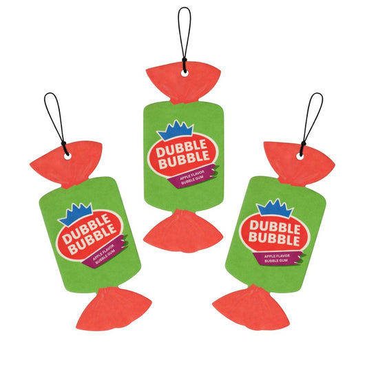 Air Freshener - Dubble Bubble Apple Flavor Scent 3-Pack