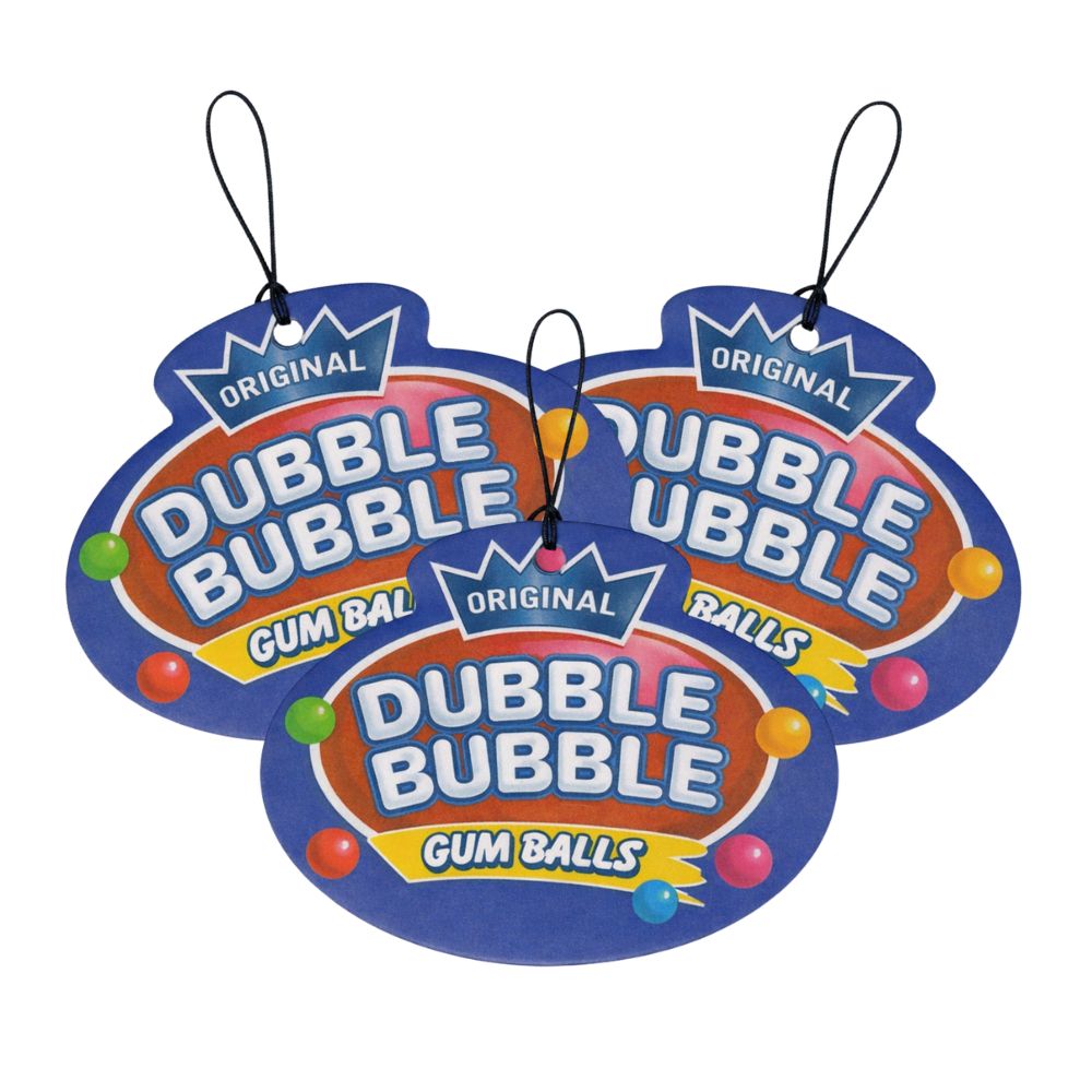 Air Freshener - Dubble Bubble Gum Scent 3-Pack