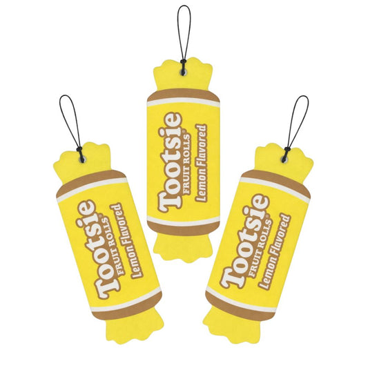 Air Freshener - Tootsie Fruit Rolls Lemon Scent 3-Pack