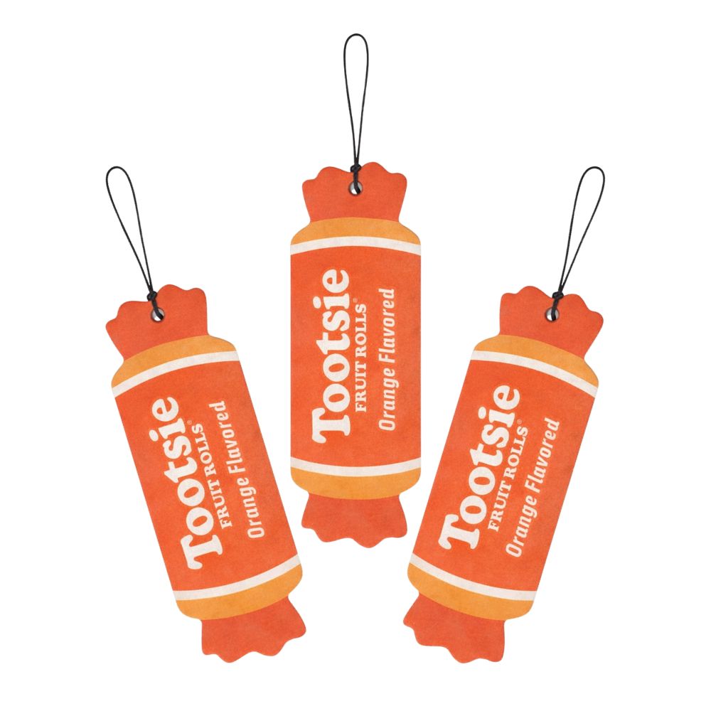 Air Freshener - Tootsie Fruit Rolls Orange Scent 3-Pack