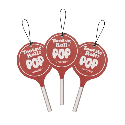 Air Freshener - Tootsie Roll Pop Cherry Scent 3-Pack