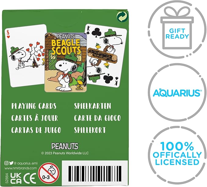 Licensed Playing Cards - Peanuts Beagle Scouts