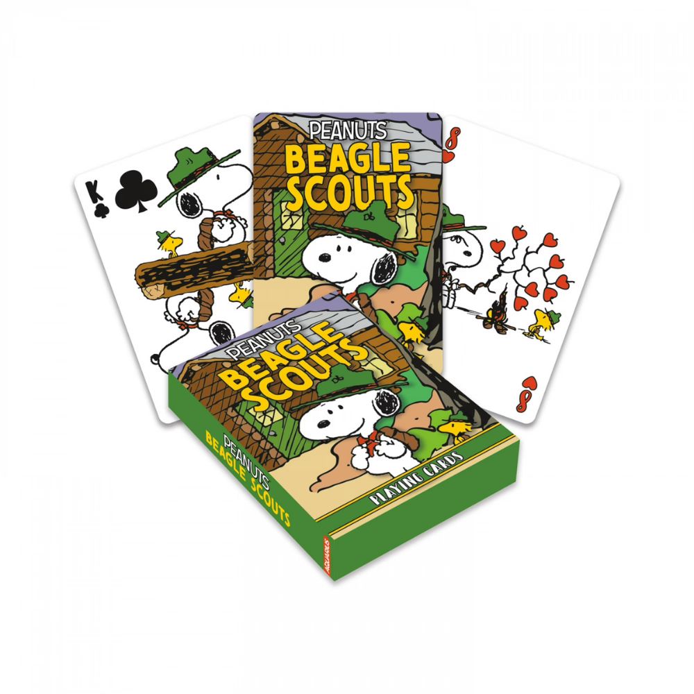 Licensed Playing Cards - Peanuts Beagle Scouts