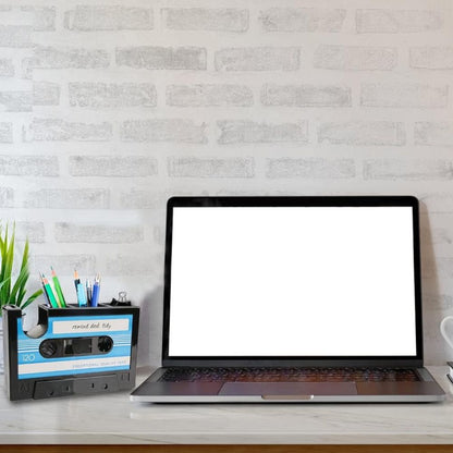 Cassette Tape Dispenser & Pen Holder