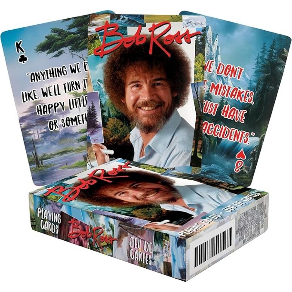 Licensed Playing Cards - Bob Ross
