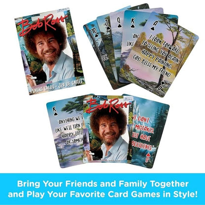 Licensed Playing Cards - Bob Ross