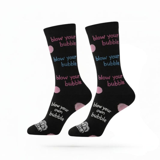 Socks - Bubble Yum Black