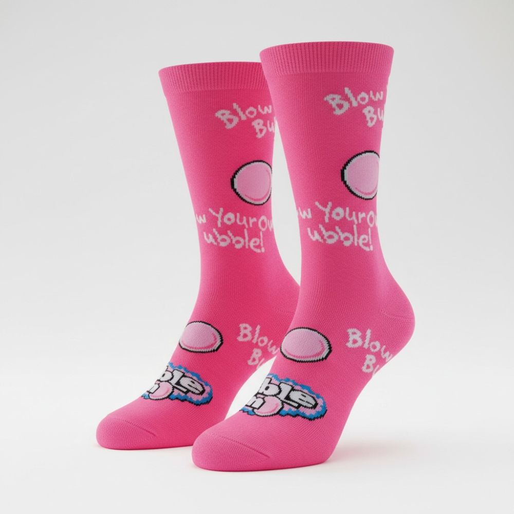 Socks - Bubble Yum Pink
