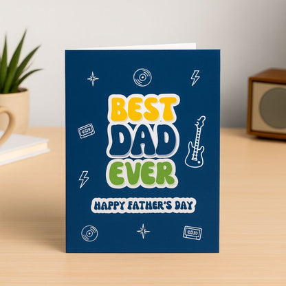 Customizable 5x7 Greeting Card - Father's Day