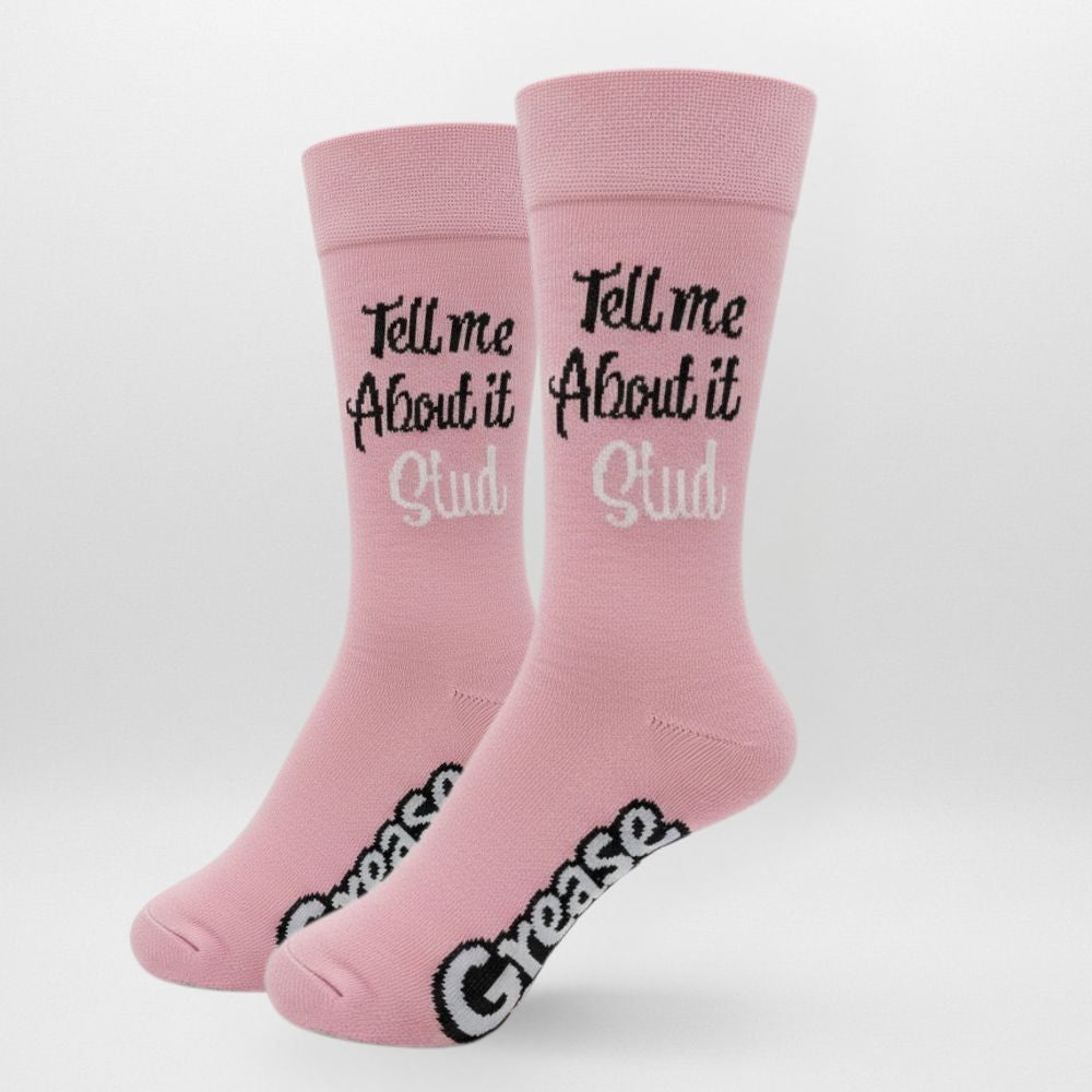 Socks - Grease Stud Pink