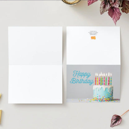 Customizable 5x7 Greeting Card - Happy Birthday