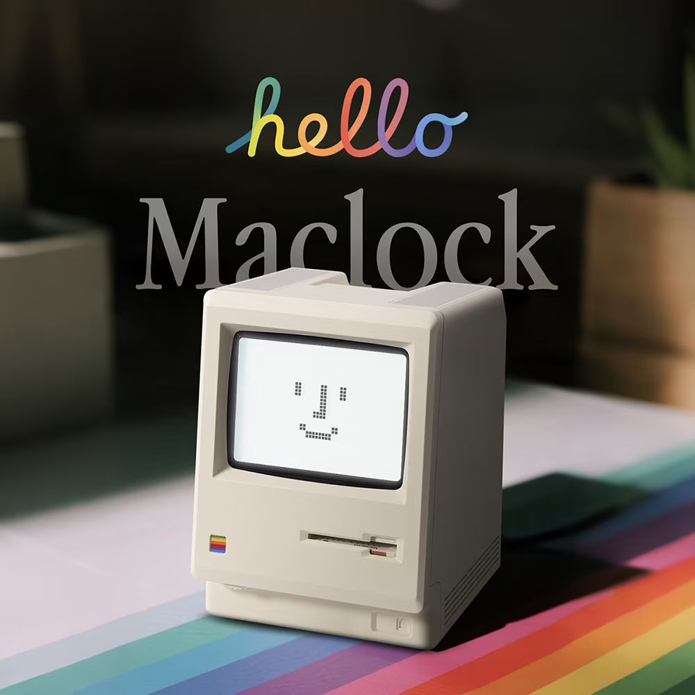 Maclock Desktop Alarm Clock