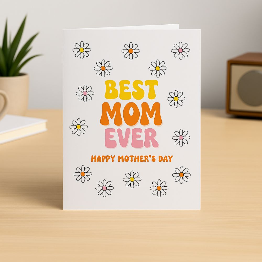 Customizable 5x7 Greeting Card - Mother's Day