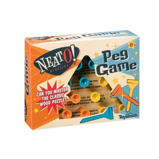 Retro Wooden Peg Game