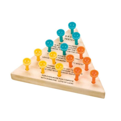 Retro Wooden Peg Game