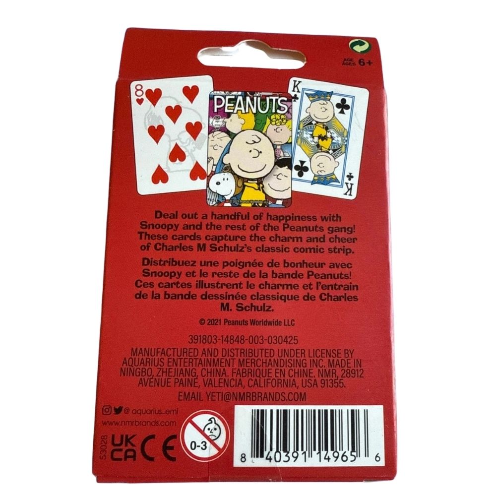 Licensed Playing Cards - Peanuts