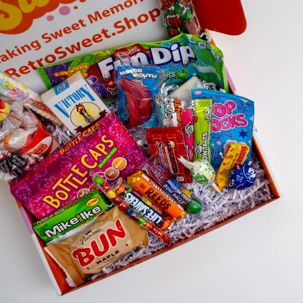 Candy Gift Box - Retro Classics