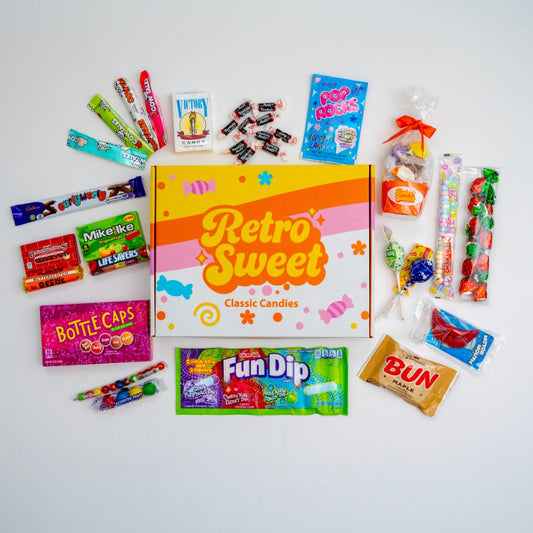 Candy Gift Box - Retro Classics