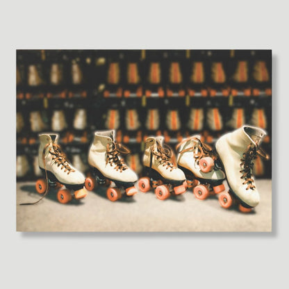 Customizable 5x7 Greeting Card - Roller Skates