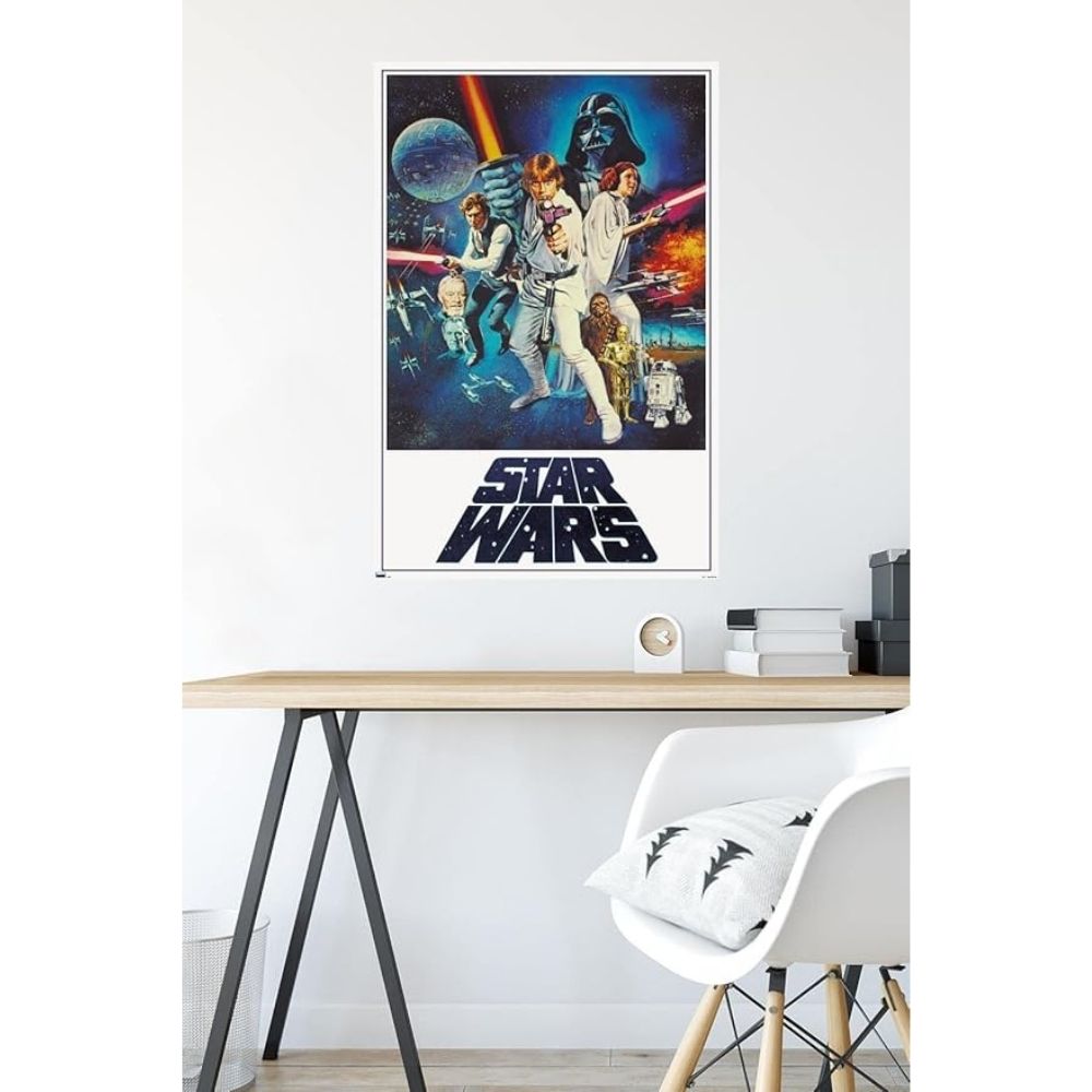 Poster - Star Wars: A New Hope, 34L" x 22.4W", Unframed