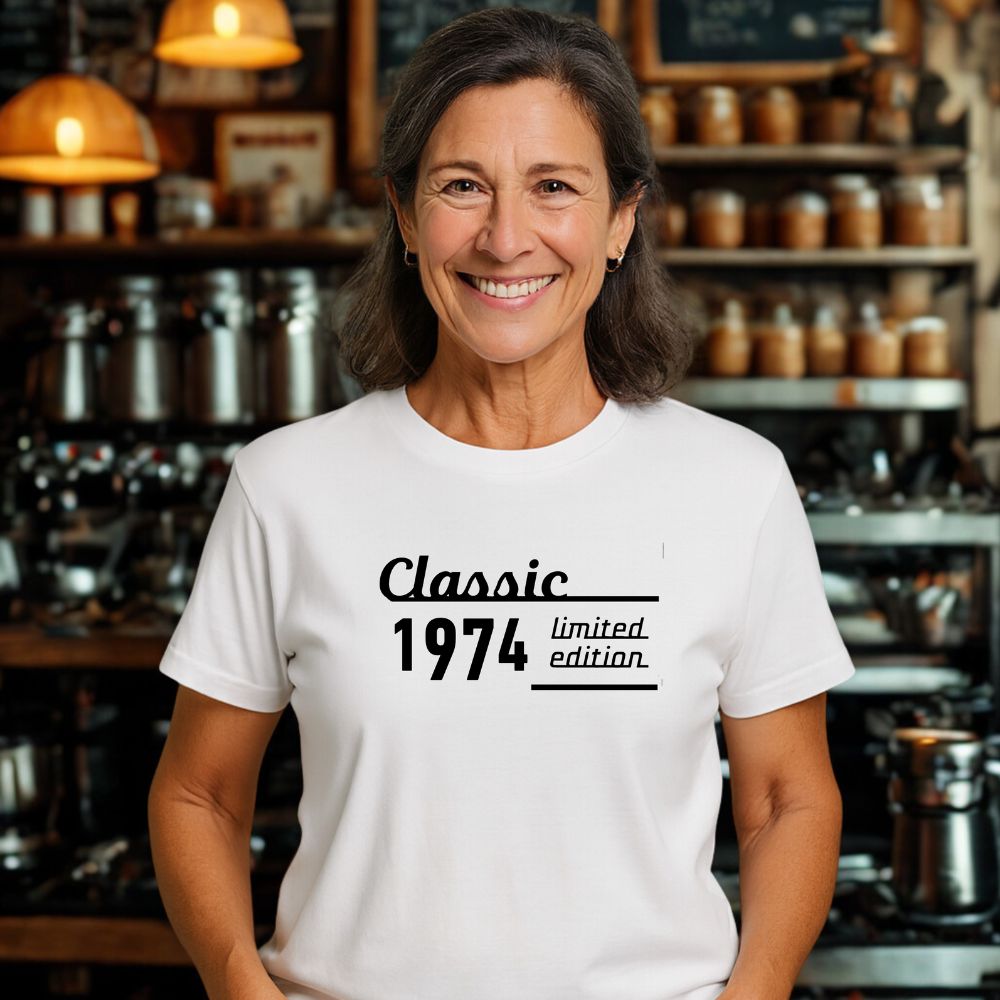 T-Shirt - Classic Limited Edition with Custom Year - Women's