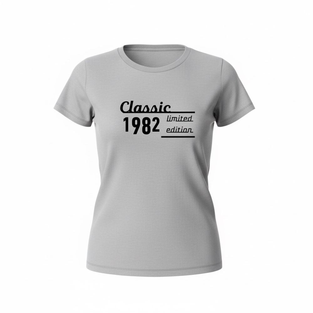 T-Shirt - Classic Limited Edition with Custom Year - Women's