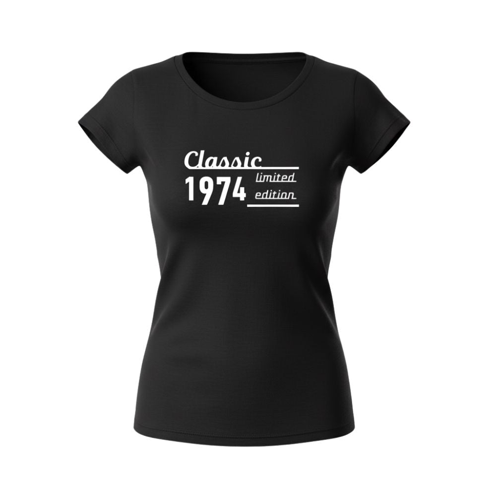 T-Shirt - Classic Limited Edition with Custom Year - Women's