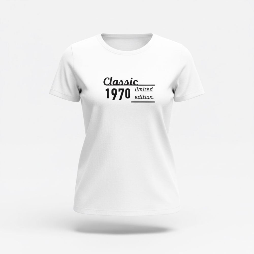 T-Shirt - Classic Limited Edition with Custom Year - Women's