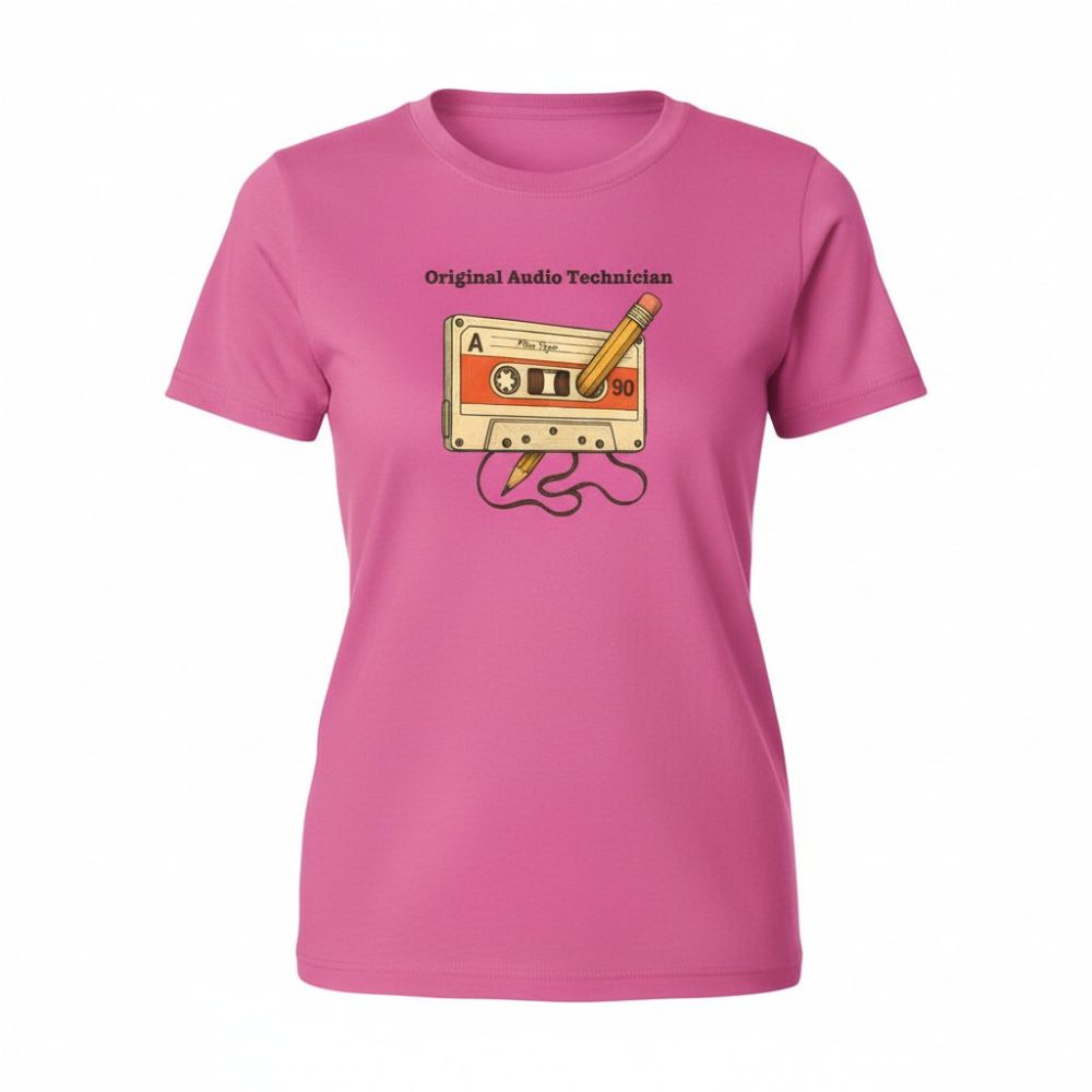 T-Shirt - Original Audio Technician - Women's