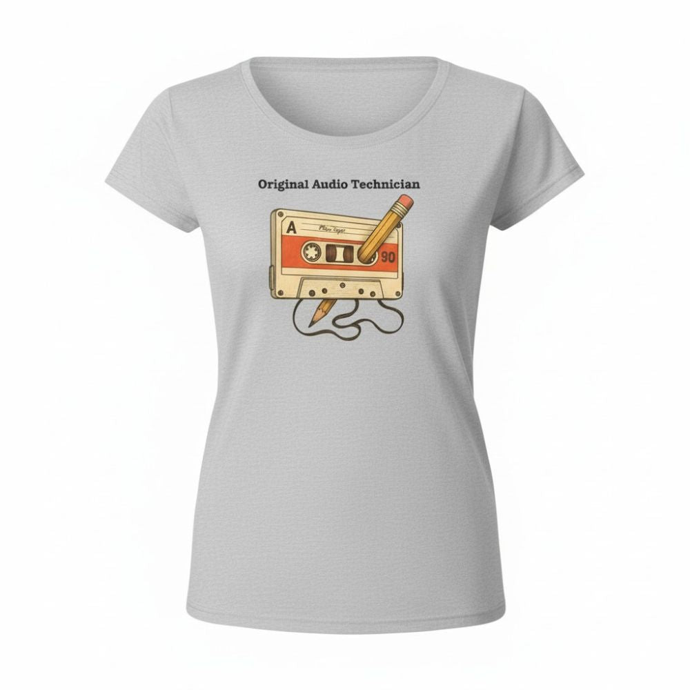 T-Shirt - Original Audio Technician - Women's