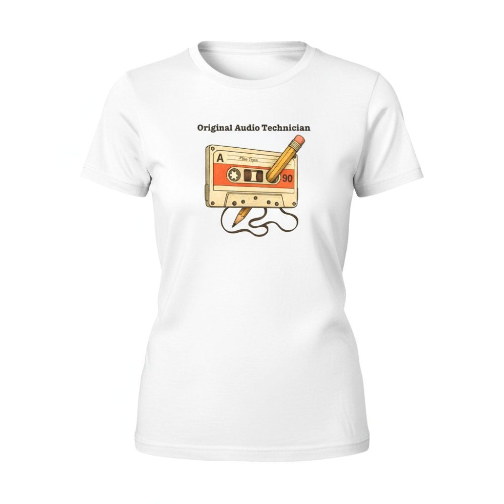 T-Shirt - Original Audio Technician - Women's