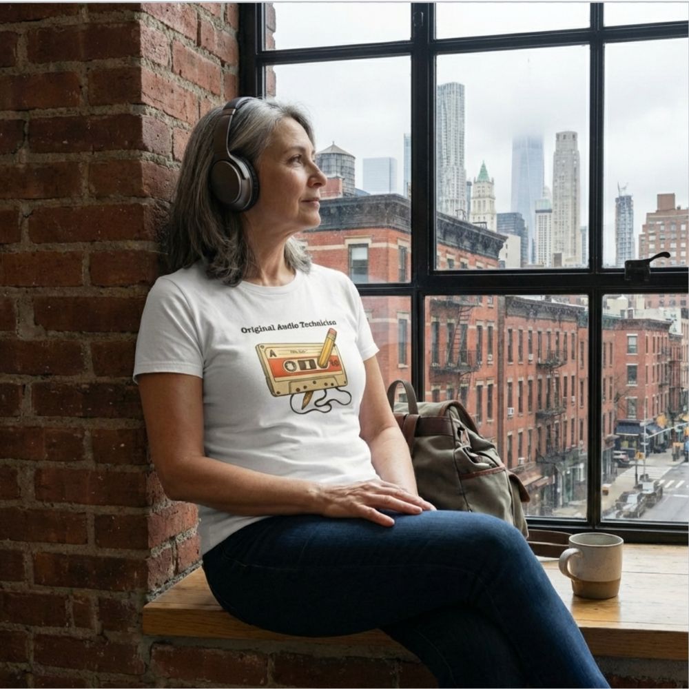 T-Shirt - Original Audio Technician - Women's