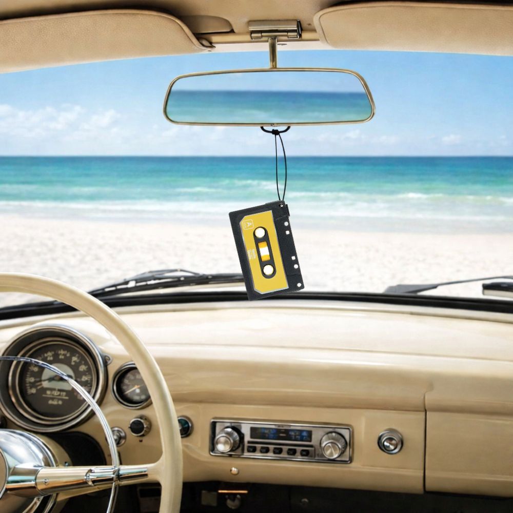 Air Freshener - Yellow Cassette Vanilla Scent