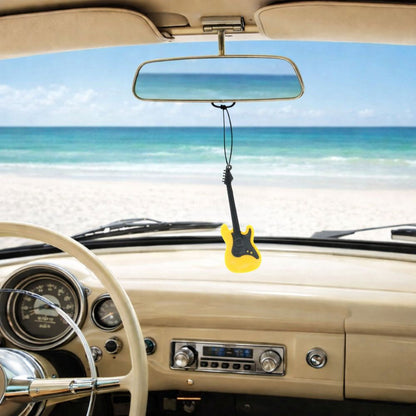 Air Freshener - Yellow Guitar Vanilla Scent